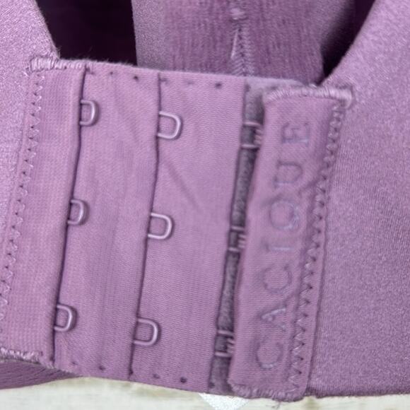 Cacique Women’s Plus 44C Purple Lightly Lined Balconette Bra NEW - Picture 4 of 7